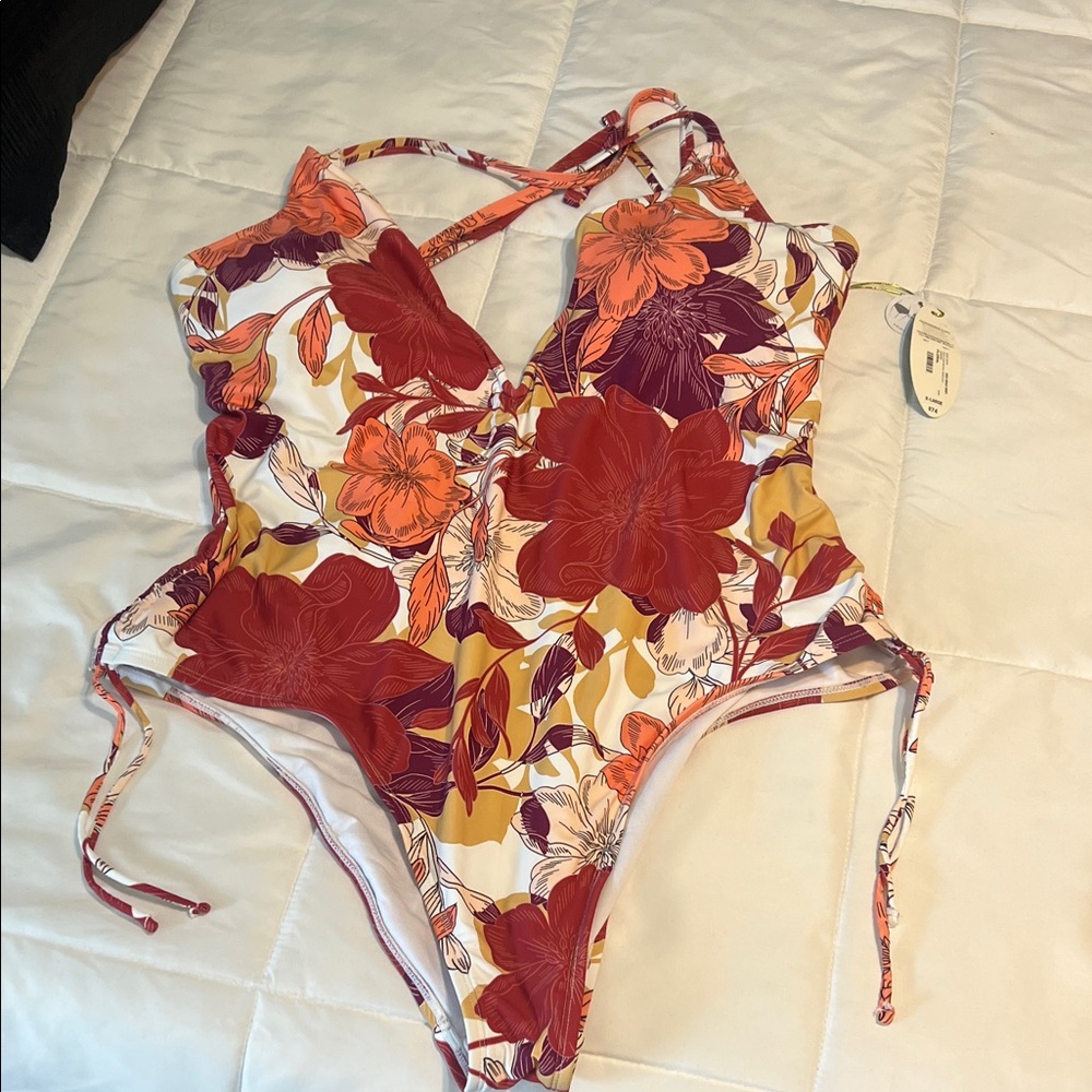 Mynah Floral One Piece Swimsuit